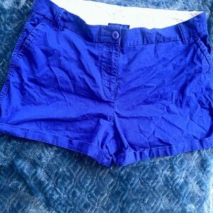 Crown & Ivy Vibrant Blue Women's Shorts